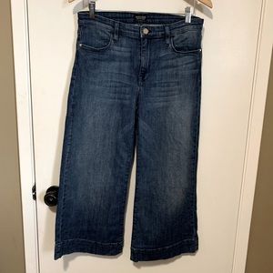 Marciano Jeans Cropped 28 Wide Leg Denim Culottes